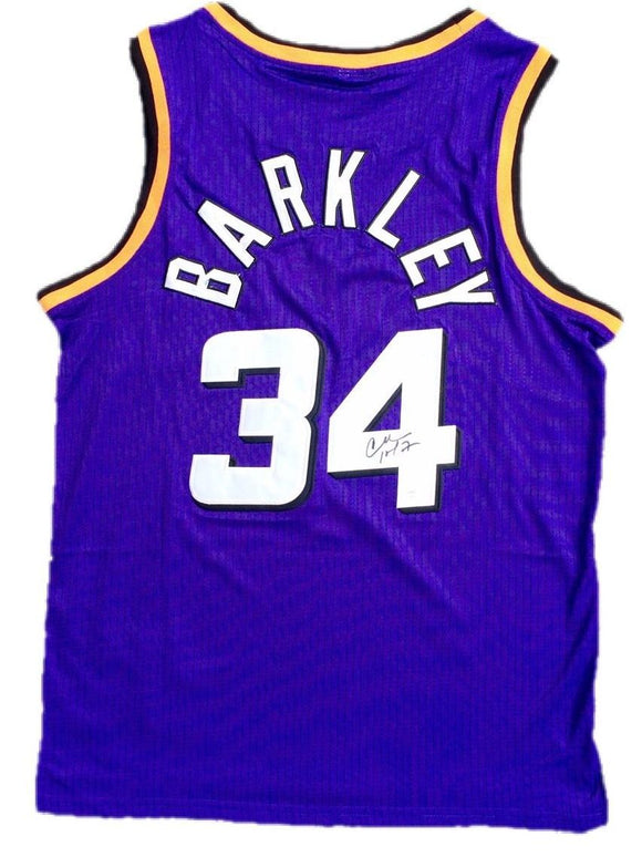 Charles Barkley Signed Autographed Phoenix Suns Basketball Jersey (JSA COA)