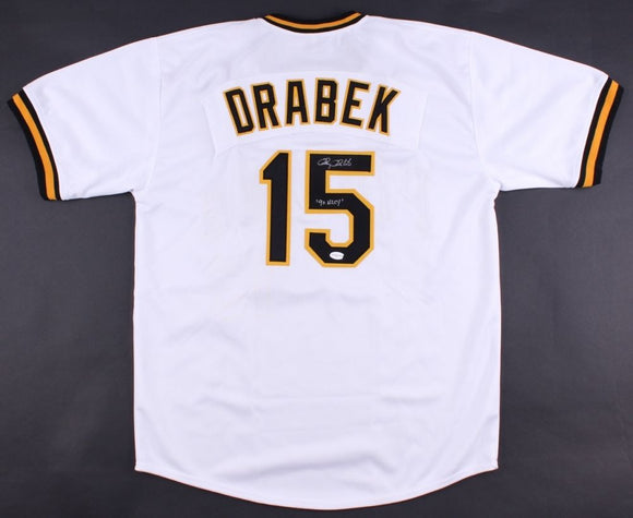 Doug Drabek Signed Autographed Pittsburgh Pirates Baseball Jersey (JSA COA)
