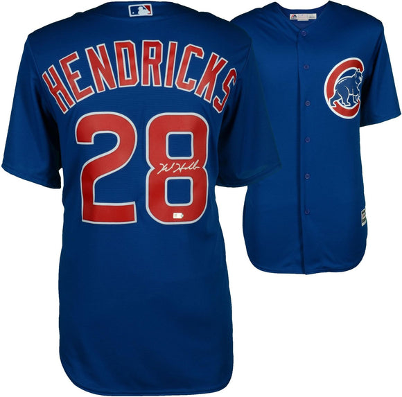 Kyle Hendricks Signed Autographed Chicago Cubs Baseball Jersey (MLB Authenticated)