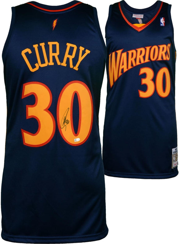 Stephen Curry Signed Autographed Golden State Warriors Basketball Jersey (Fanatics COA)