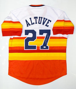 Jose Altuve Signed Autographed Houston Astros Baseball Jersey (JSA COA)