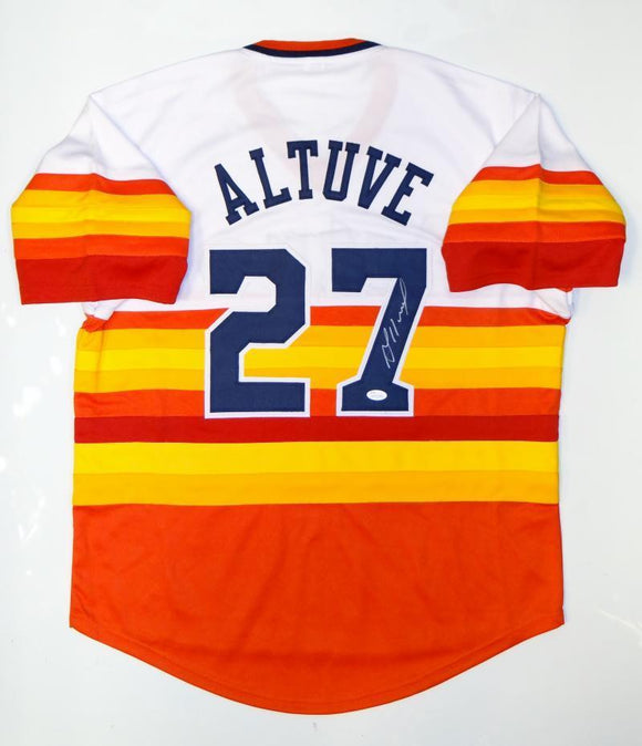 Jose Altuve Signed Autographed Houston Astros Baseball Jersey (JSA COA)