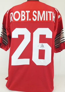 Robert Smith Signed Autographed Ohio State Buckeyes Football Jersey (JSA COA)
