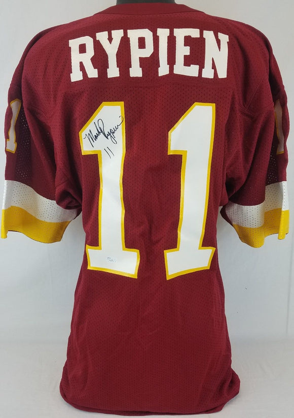 Mark Rypien Signed Autographed Washington Redskins Football Jersey (JSA COA)