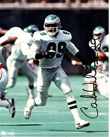 Calvin Williams Signed Autographed Glossy 8x10 Photo Philadelphia Eagles (SA COA)