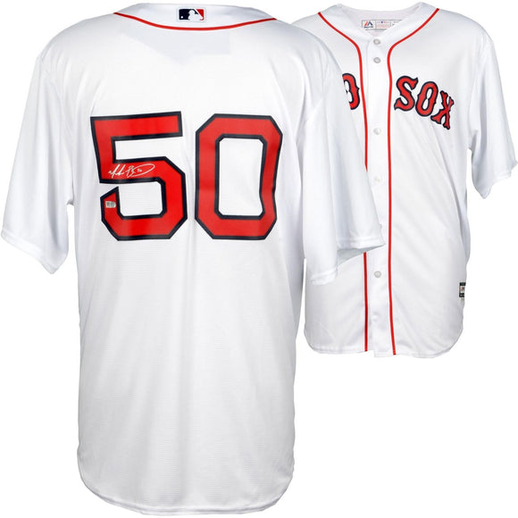 Mookie Betts Signed Autographed Boston Red Sox Baseball Jersey (Fanatics COA)