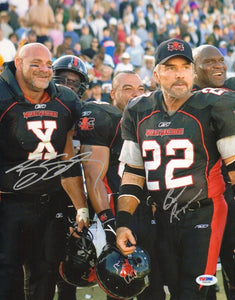 Burt Reynolds & Bill Goldberg Signed Autographed "The Longest Yard" Glossy 11x14 Photo (PSA/DNA COA)