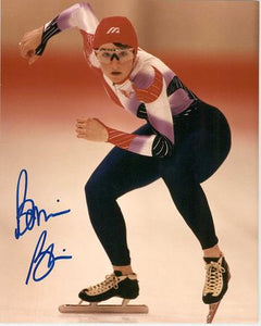 Bonnie Blair Signed Autographed Olympics Glossy 8x10 Photo (SA COA)