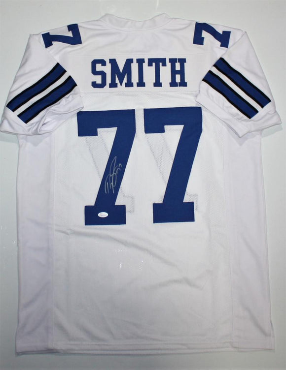 Tyron Smith Signed Autographed Dallas Cowboys Football Jersey (JSA COA)
