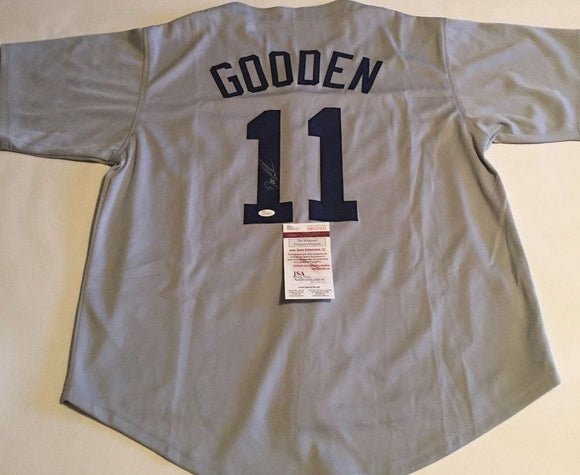 Dwight Gooden Signed Autographed New York Yankees Baseball Jersey (JSA COA)
