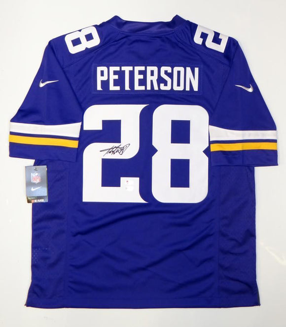Adrian Peterson Signed Autographed Minnesota Vikings Football Jersey (PSA/DNA COA)