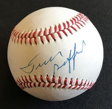 Frank Gifford Signed Autographed Official American League OAL Baseball (SA COA)