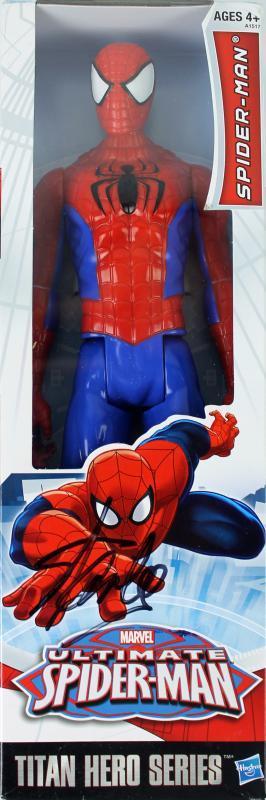 Stan Lee Signed Autographed Marvel Ultimate Spider-Man Titan Hero Series Action Figure (PSA/DNA COA)