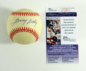 Larry Doby Signed Autographed Official American League (OAL) Baseball - JSA COA