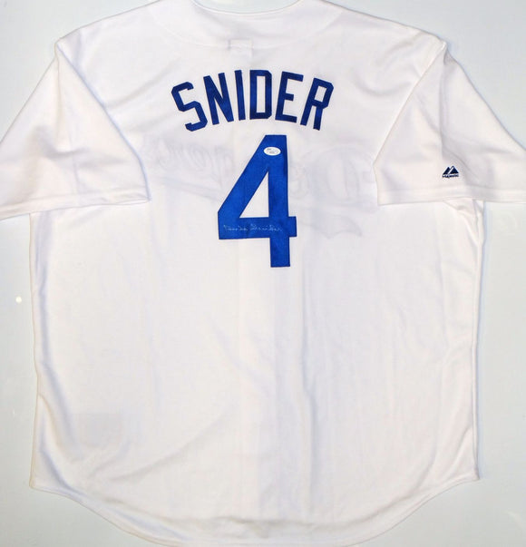 Duke Snider Signed Autographed Los Angeles Dodgers Baseball Jersey (JSA COA)