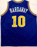 Tim Hardaway Signed Autographed Golden State Warriors Basketball Jersey (JSA COA)