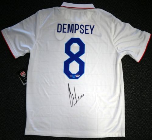 Clint Dempsey Signed Autographed Team USA Soccer Jersey (PSA/DNA COA)