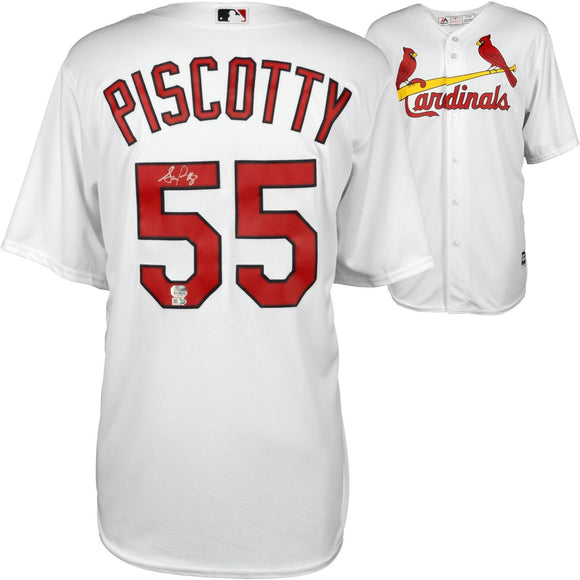 Stephen Piscotty Signed Autographed St. Louis Cardinals Baseball Jersey (MLB Authenticated)
