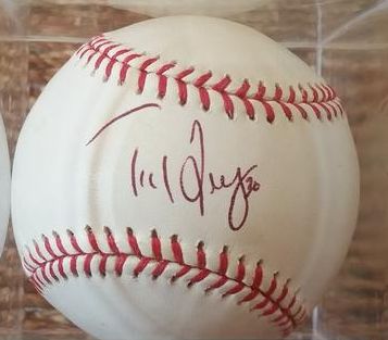 Ted Lilly Signed Autographed Official Major League OML Baseball (SA COA)