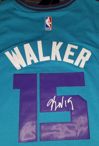 Kemba Walker Signed Autographed Charlotte Hornets Basketball Jersey (JSA COA)
