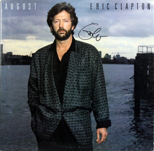 Eric Clapton Signed Autographed "August" Record Album (Beckett COA)