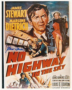 James Stewart & Marlene Dietrich Signed Autographed "No Highway in the Sky" Glossy 8x10 Photo (SA COA)