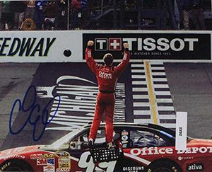 Carl Edwards Signed Autographed Nascar Glossy 8x10 Photo (SA COA)