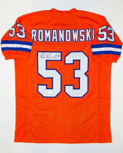 Bill Romanowski Signed Autographed Denver Broncos Football Jersey (JSA COA)