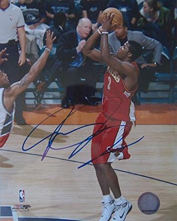 Joe Johnson Signed Autographed Glossy 8x10 Photo Atlanta Hawks (SA COA)