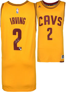 Kyrie Irving Signed Autographed Cleveland Cavaliers Basketball Jersey (Panini COA)