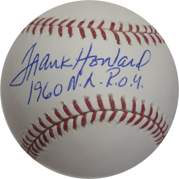 Frank Howard Signed Autographed Official Major League (OML) Baseball - JSA COA
