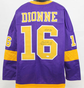 Marcel Dionne Signed Autographed Los Angeles Kings Hockey Jersey (JSA COA)
