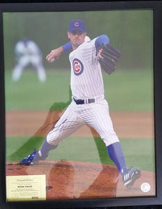 Mark Prior Signed Autographed Glossy 16x20 Photo Chicago Cubs (Mounted Memories COA)