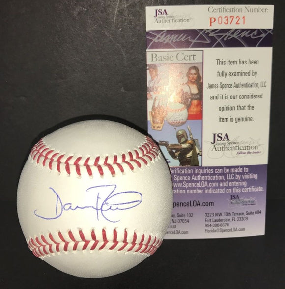 Dave Roberts Signed Autographed Official Major League (OML) Baseball - JSA COA