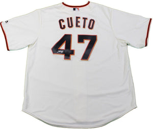 Johnny Cueto Signed Autographed San Francisco Giants Baseball Jersey (Steiner COA)