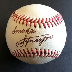 Smokin' Joe Frazier Signed Autographed Official American League OAL Baseball (SA COA)