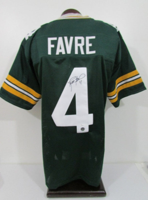 Brett Favre Signed Autographed Green Bay Packers Football Jersey (JSA COA)