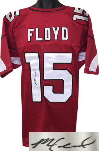 Michael Floyd Signed Autographed Arizona Cardinals Football Jersey (JSA COA)