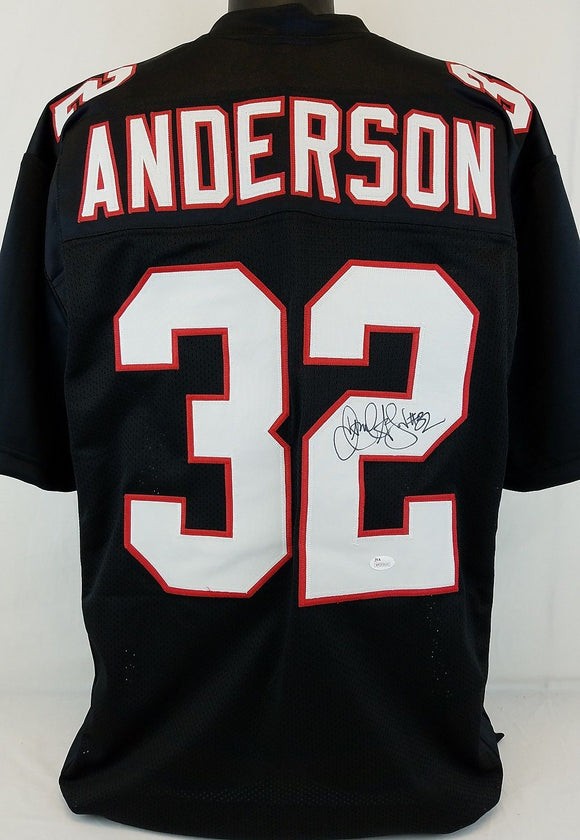 Jamal Anderson Signed Autographed Atlanta Falcons Football Jersey (JSA COA)