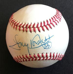 Tony Dorsett Signed Autographed Official National League ONL Baseball (SA COA)