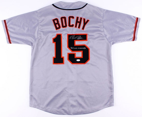Bruce Bochy Signed Autographed San Francisco Giants Baseball Jersey (JSA COA)