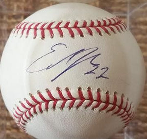 Edwin Jackson Signed Autographed Official Major League OML Baseball (SA COA)