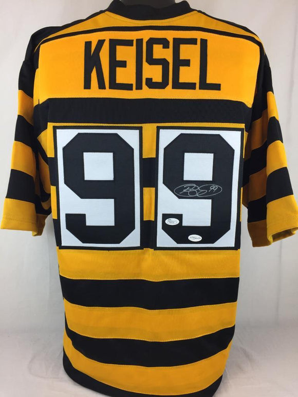 Brett Keisel Signed Autographed Pittsburgh Steelers Football Jersey (JSA COA)