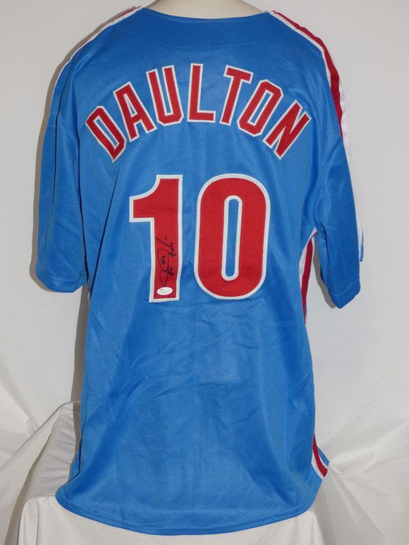 Darren Daulton Signed Autographed Philadelphia Phillies Baseball Jersey (JSA COA)