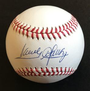 Sandy Alomar Jr. Signed Autographed Official National League ONL Baseball (SA COA)