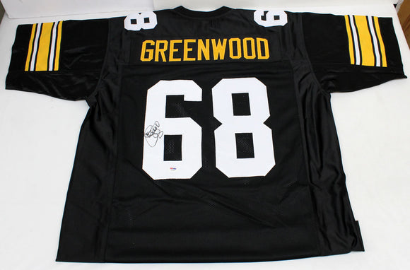 L.C. Greenwood Signed Autographed Pittsburgh Steelers Football Jersey (PSA/DNA COA)