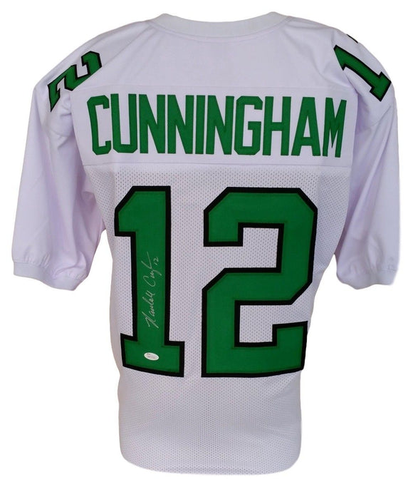 Randall Cunningham Signed Autographed Philadelphia Eagles Football Jersey (JSA COA)