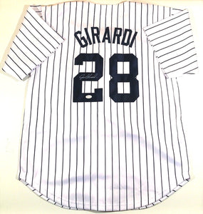 Joe Girardi Signed Autographed New York Yankees Baseball Jersey (JSA COA)