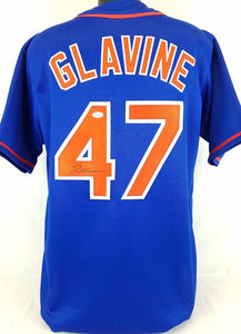 Tom Glavine Signed Autographed New York Mets Baseball Jersey (JSA COA)