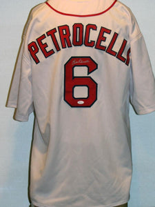 Rico Petrocelli Signed Autographed Boston Red Sox Baseball Jersey (JSA COA)